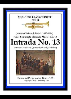 輸入譜Johann Pezel SixPieces for BrassChoir 輸入譜Johann Pezel