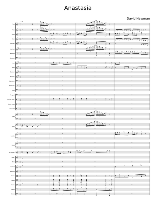Anastasia - David Newman