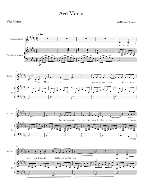 Ave maria - William Gomez