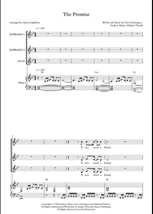 The promise – When in Rome Sheet Music for Piano (Solo) easy ...