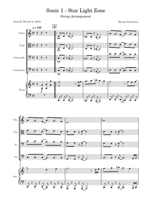 Star Light Zone – Sonic the Hedgehog 1 - Masato Nakamura