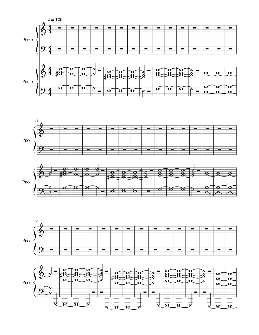 C418 - Taswell Sheet music for Piano (Piano Duo) | Musescore.com