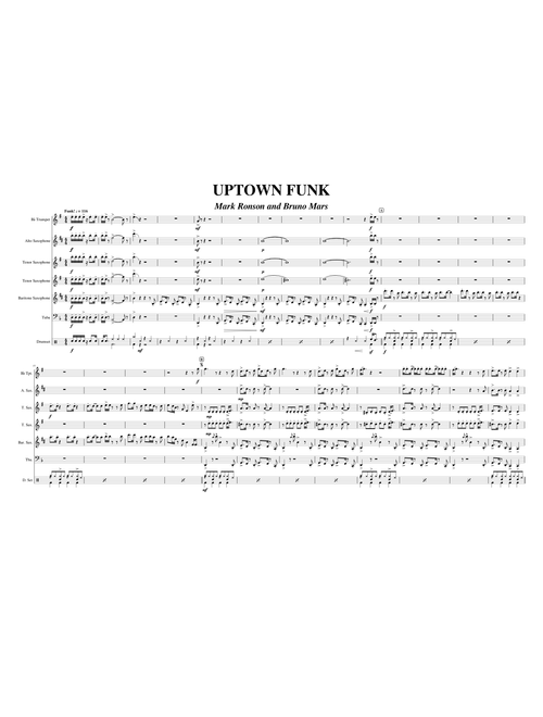 Uptown Funk - Mark Ronson ft. Bruno Mars