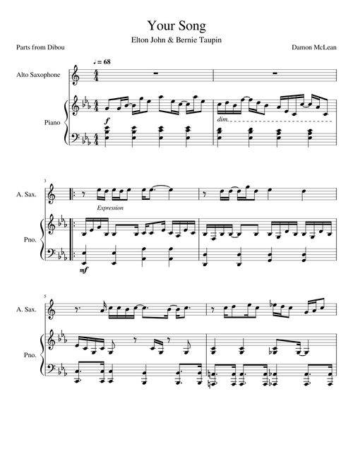 Your Song (Elton John)