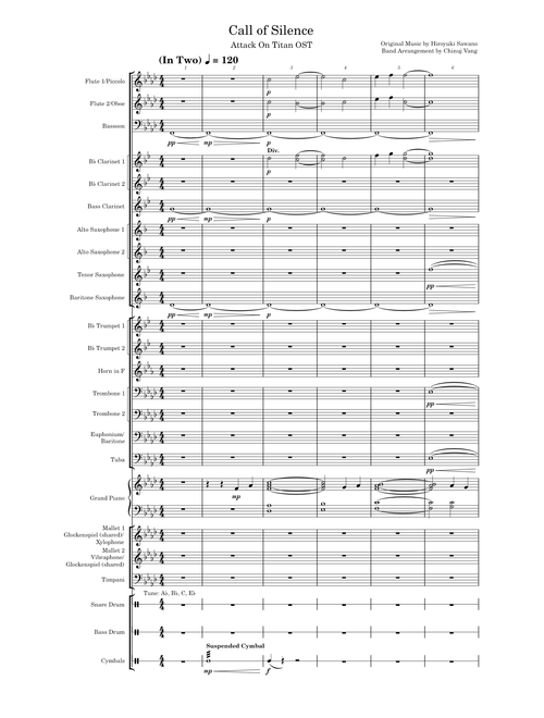 Call of Silence – Hiroyuki Sawano (Ab Major)