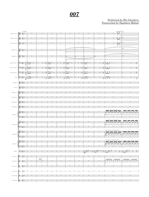 Cavaliers 2004 Opener Transcription