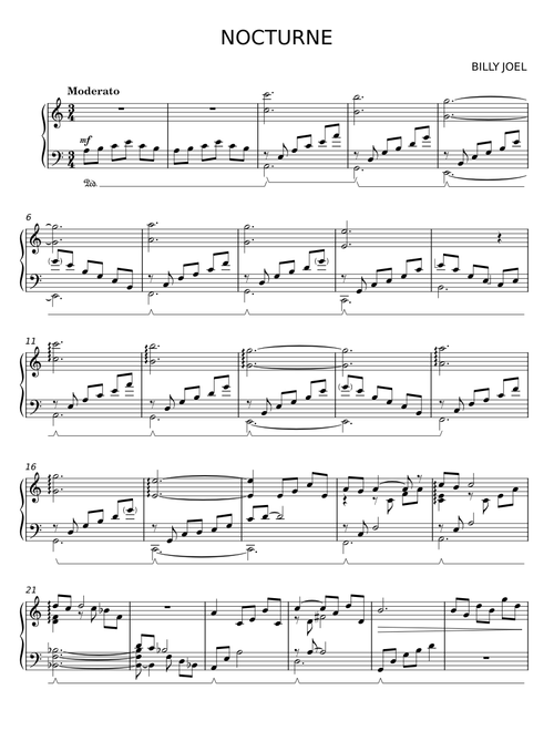 Nocturne - Billy Joel