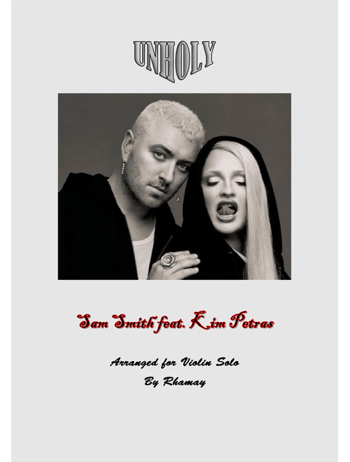 Unholy (Arr. Rhamay) - Sam Smith Feat. Kim Petras (Violin Solo)