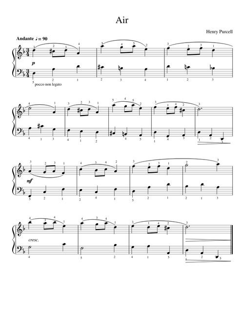 Air - Henry Purcell