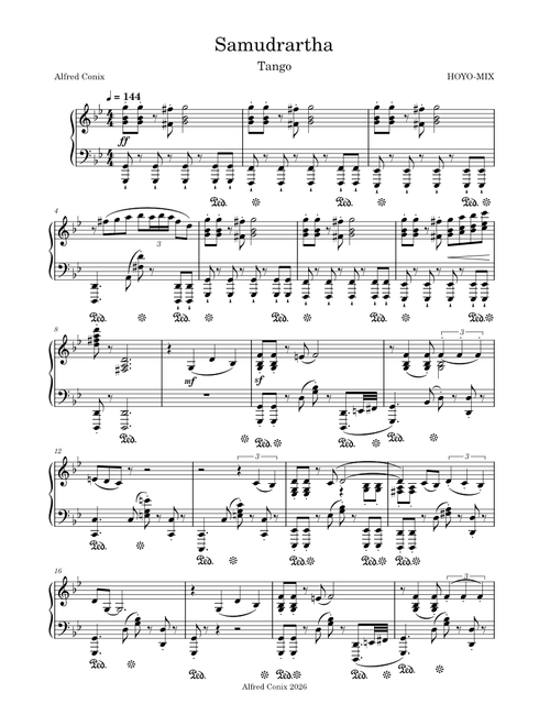 Samudrartha: In the Style of Tango
