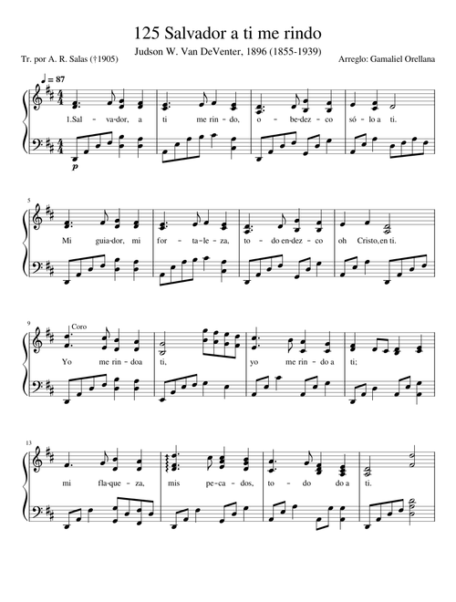 I surrender all – Winfield S. Weeden