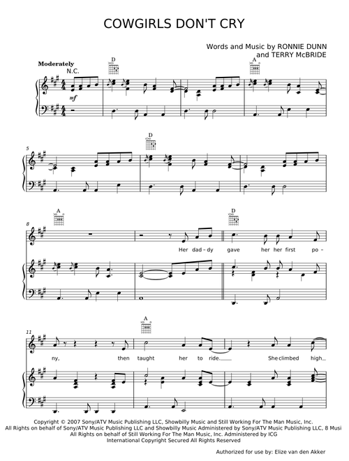 Cowgirls Don't Cry - Brooks & Dunn