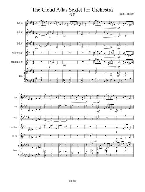 The Cloud Atlas Sextet for Orchestra