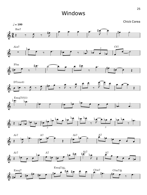 Windows - Chick Corea