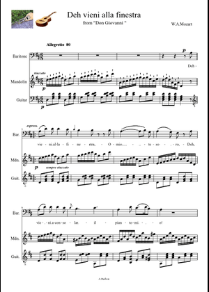 Don Giovanni, K.527 – Wolfgang Amadeus Mozart : Don Giovanni! A