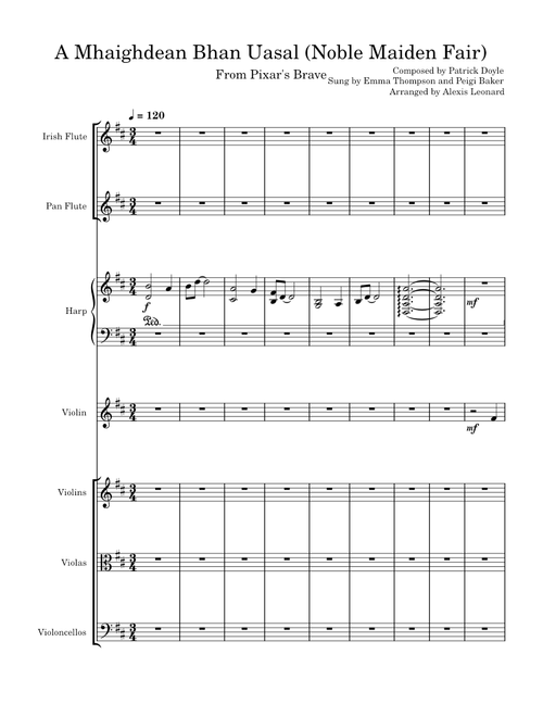 Noble maiden fair – Patrick Doyle