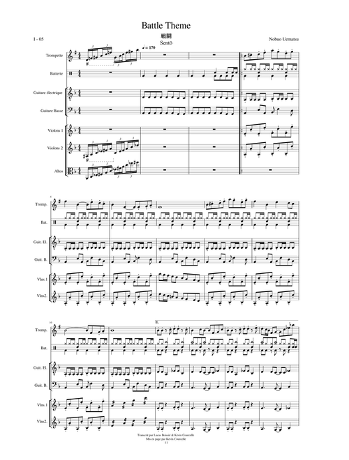 Final Fantasy VI : Battle theme – Nobuo Uematsu