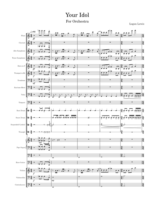 Your Idol for Orchestra – Saja Boys Arr Logan Lewis
