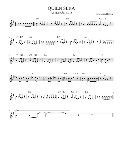 Sway (Quien sera) – Luis Demetrio