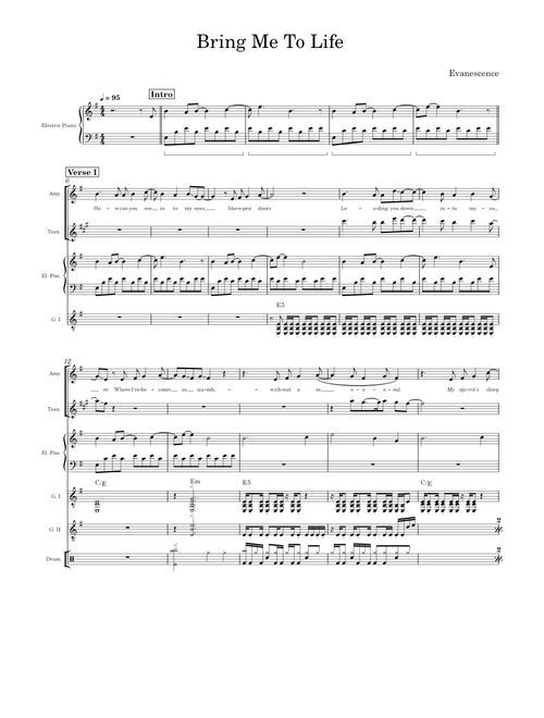 Bring Me to Life – Evanescence