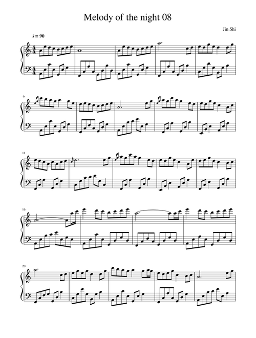 Melody of the night 08 Jin Shi