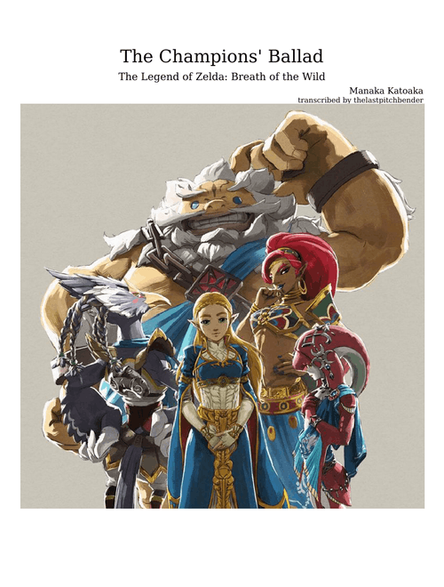 Breath of the Wild: The Champions' Ballad
