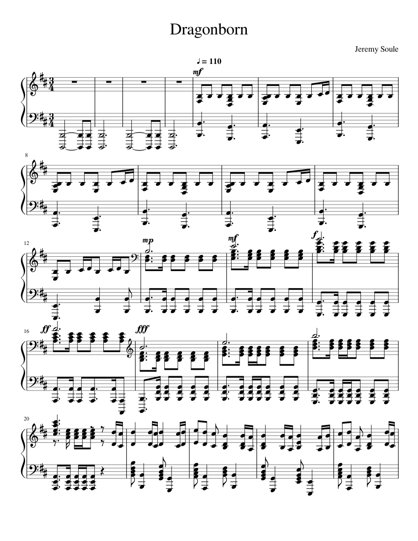 es inutil Preconcepción bufanda The Elder Scrolls V - Skyrim Main Theme (Dragonborn) Sheet music for Piano (Solo) | Musescore.com es inutil Preconcepción bufanda The Elder Scrolls V - Skyrim Main Theme (Dragonborn) Sheet music for Piano (Solo) | Musescore.com