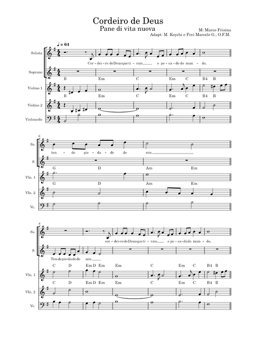 Cordeiro de Deus - Marco Frisina