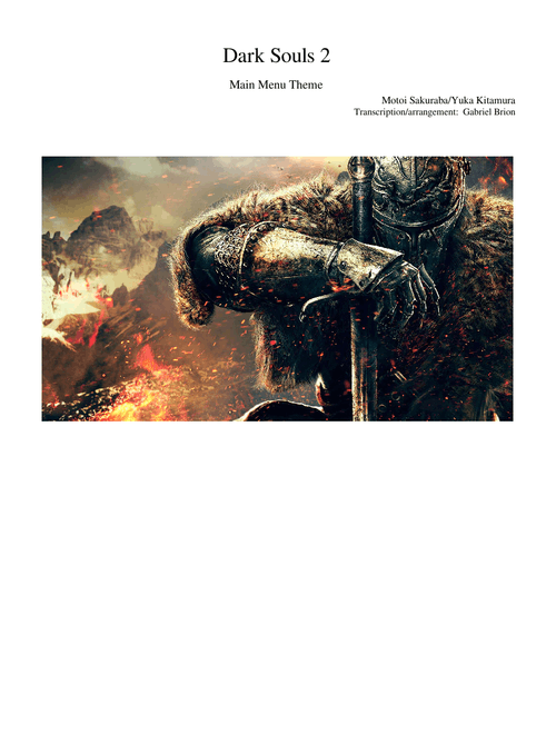 Dark Souls II Main Menu Theme