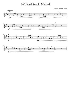 Long long ago Sheet Music for Piano (Solo) easy | MuseScore.com