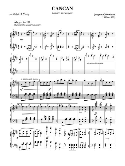 Cancan - Offenbach