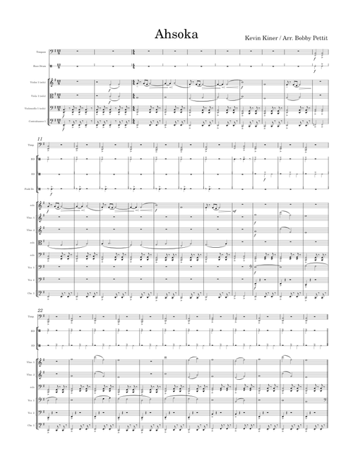 Ahsoka – Kevin Kiner / Arr. Bobby Pettit