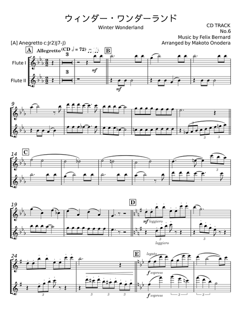 Winter Wonderland - Felix Bernard