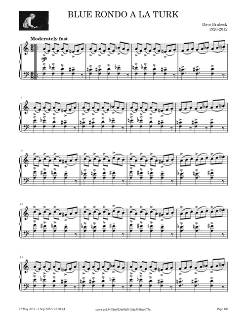 Blue Rondo A La Turk – Dave Brubeck