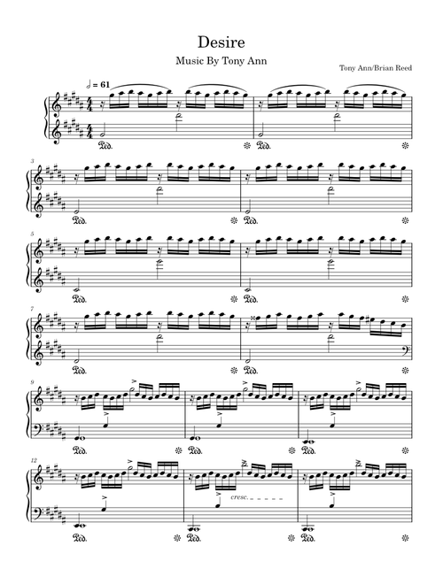 DESIRE – Tony Ann