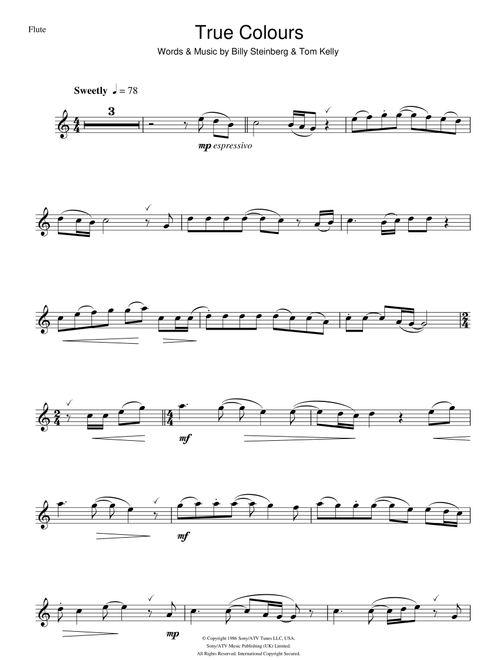True Colours - Eva Cassidy (Flute Solo)