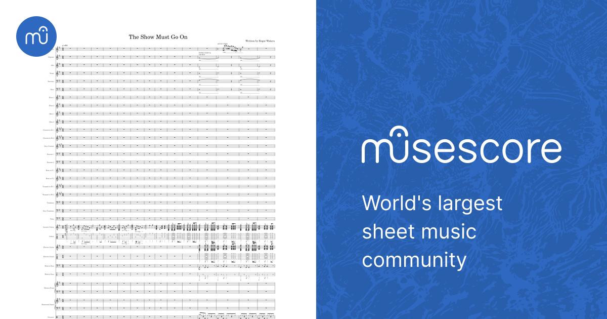 The Show Must Go On - Pink Floyd Sheet Music and Tab with Chords
