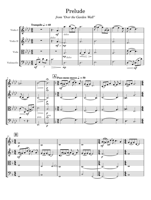 Prelude from Over the Garden Wall - The Blasting Company
