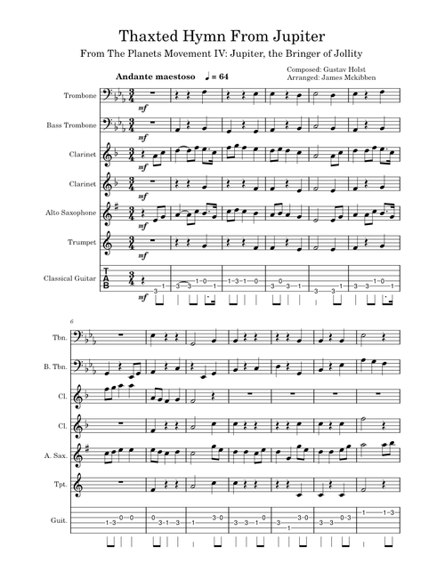 Chorale from Jupiter: The Planets