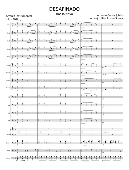 Desafinado - Antônio Carlos Jobim