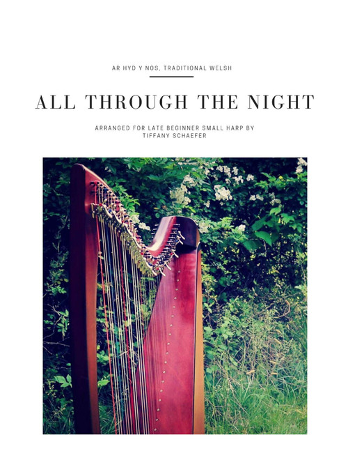 All Through the Night: Late Elementary Small Harp (Arr. Tiffany Schaefer) - Traditional Welsh (Harp)