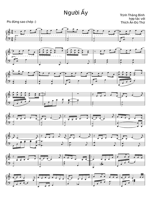 Người Ấy - Trịnh Thăng Bình
