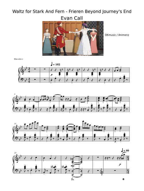 Waltz for Stark And Fern - Frieren Beyond Journey's End