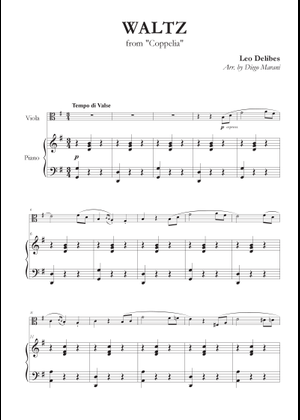 Play Official version of Waltz from Coppelia Sheet Music by