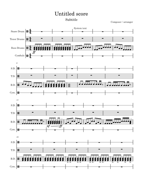 bass drum warm up – matthiascruz6