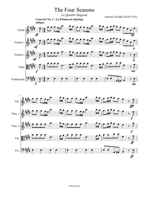 The Four Seasons (Complete)