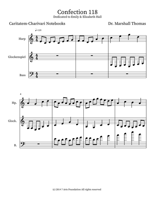 Confection 118 - Celebrity Chamber Players (Small Ensemble)