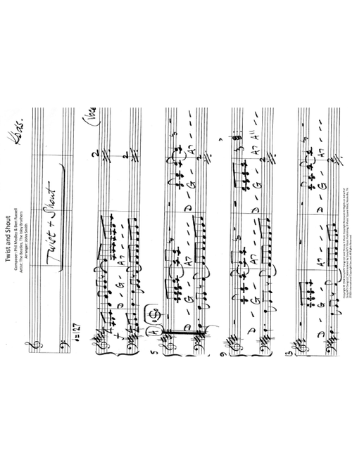 Twist And Shout (Arr. John Smith) - The Isley Brothers, The Beatles (Small Ensemble)