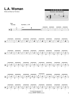 Play Official version of Roadhouse blues Sheet Music by Ludwig van