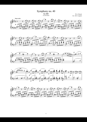 Mozart: Symphony No. 40 in G Minor, K. 550: I. 
